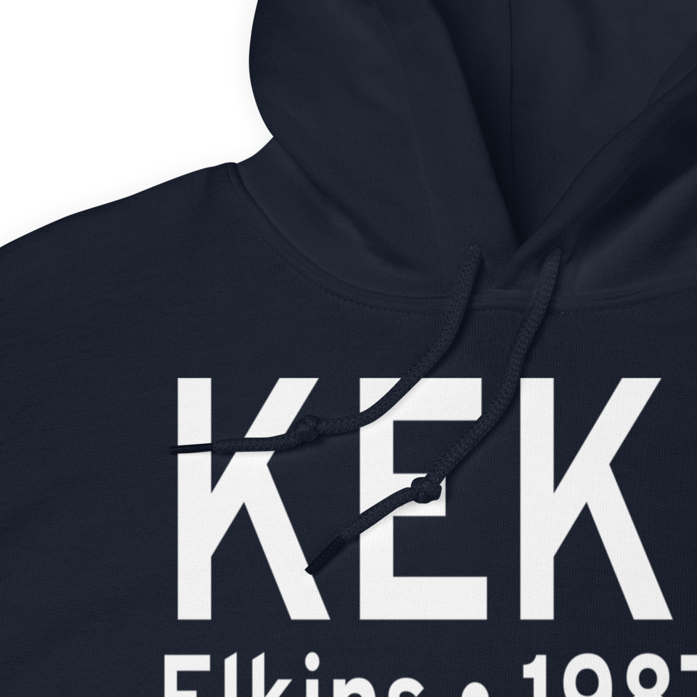Elkins-Randolph Co-Jennings Randolph Field (KEKN) ICAO Hoodie Sweatshirt 