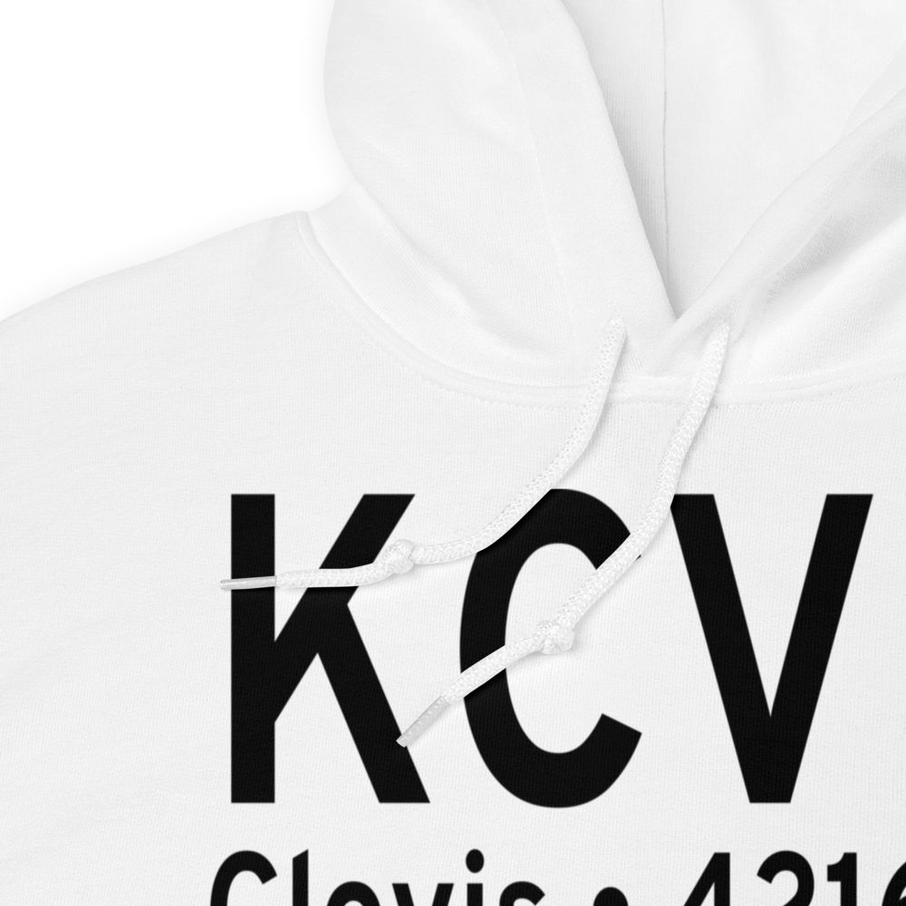 Clovis Municipal Airport (KCVN) ICAO Hoodie Sweatshirt 