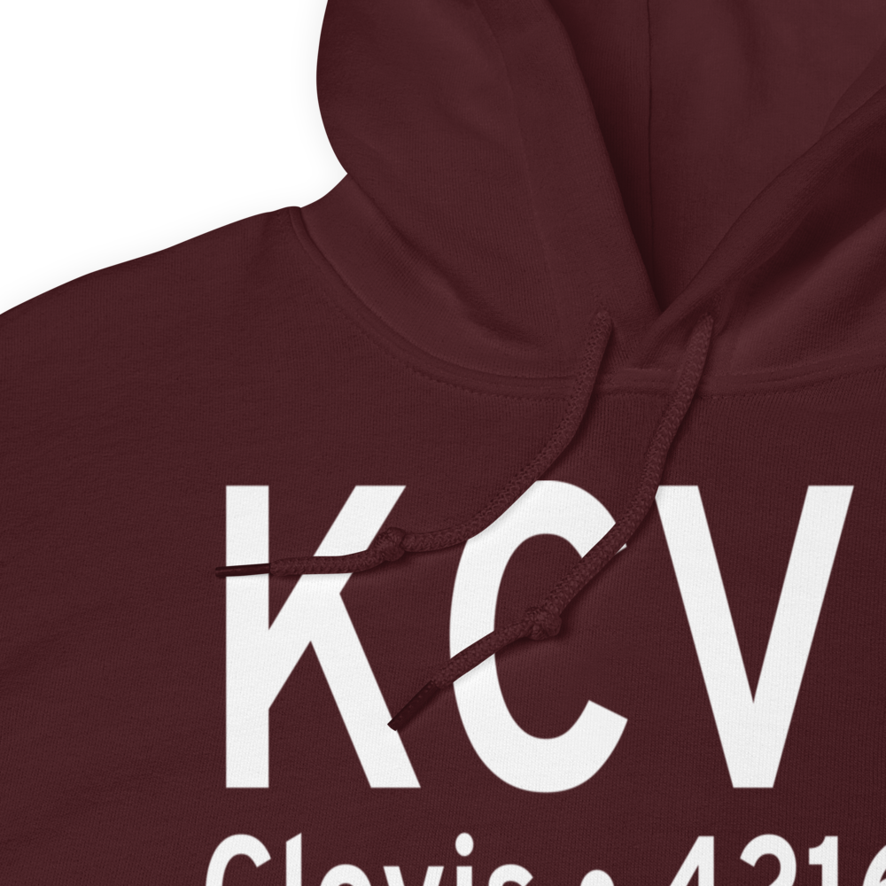 Clovis Municipal Airport (KCVN) ICAO Hoodie Sweatshirt 