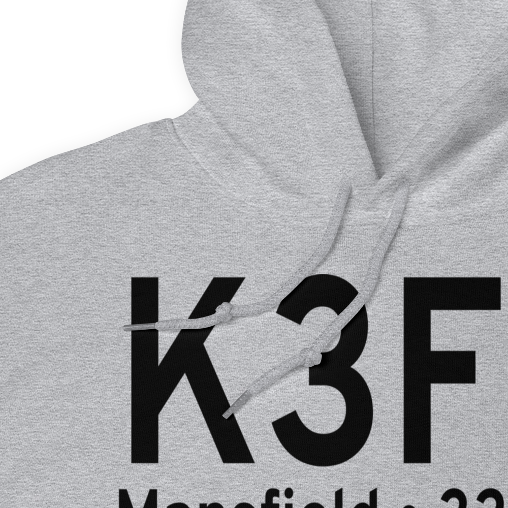 C E 'Rusty' Williams Airport (K3F3) ICAO Hoodie Sweatshirt 