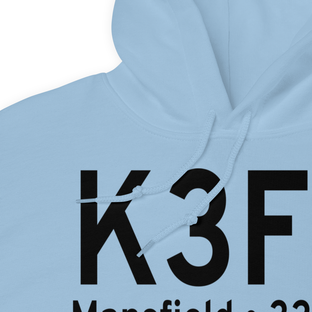 C E 'Rusty' Williams Airport (K3F3) ICAO Hoodie Sweatshirt 