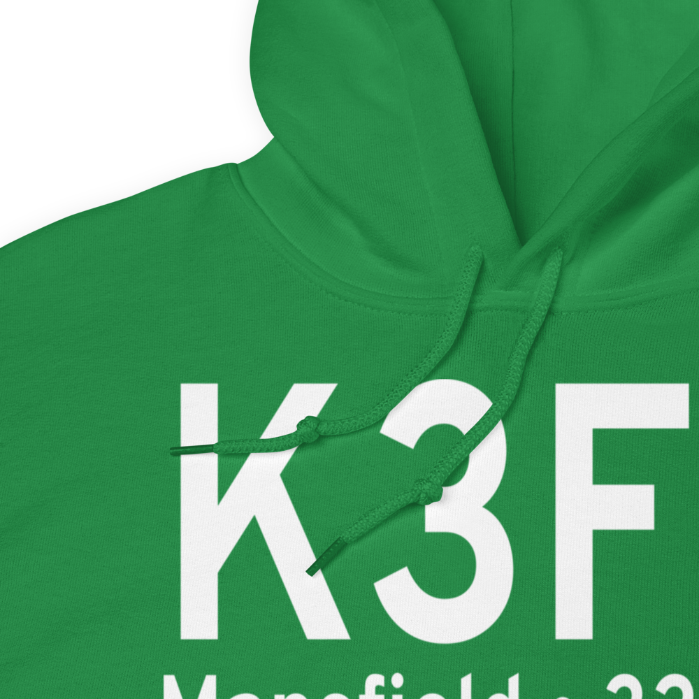 C E 'Rusty' Williams Airport (K3F3) ICAO Hoodie Sweatshirt 