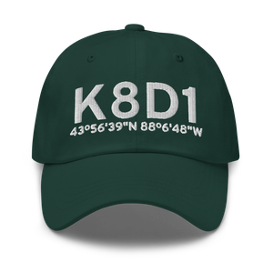 New Holstein Municipal Airport (K8D1) ICAO Hat