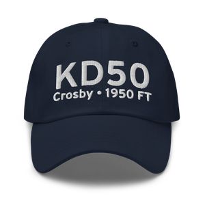 Crosby Municipal Airport (KD50) ICAO Hat