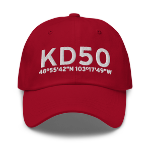 Crosby Municipal Airport (KD50) ICAO Hat