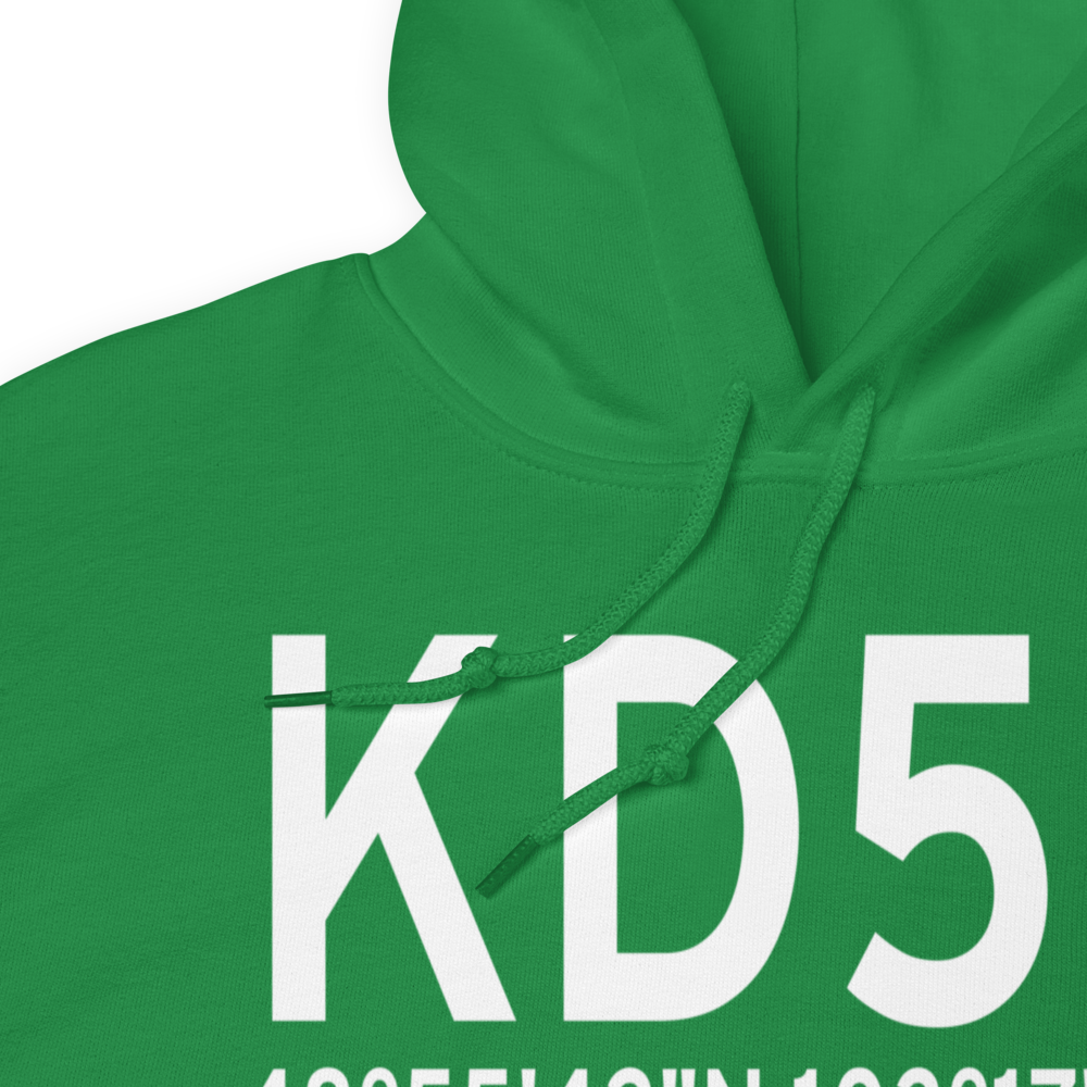 Crosby Municipal Airport (KD50) ICAO Hoodie Sweatshirt 