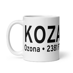 Ozona Municipal Airport (KOZA) ICAO Mug
