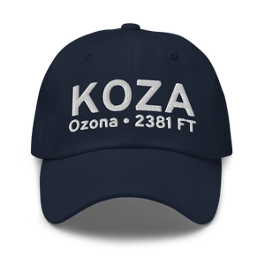 Ozona Municipal Airport (KOZA) ICAO Hat