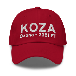 Ozona Municipal Airport (KOZA) ICAO Hat