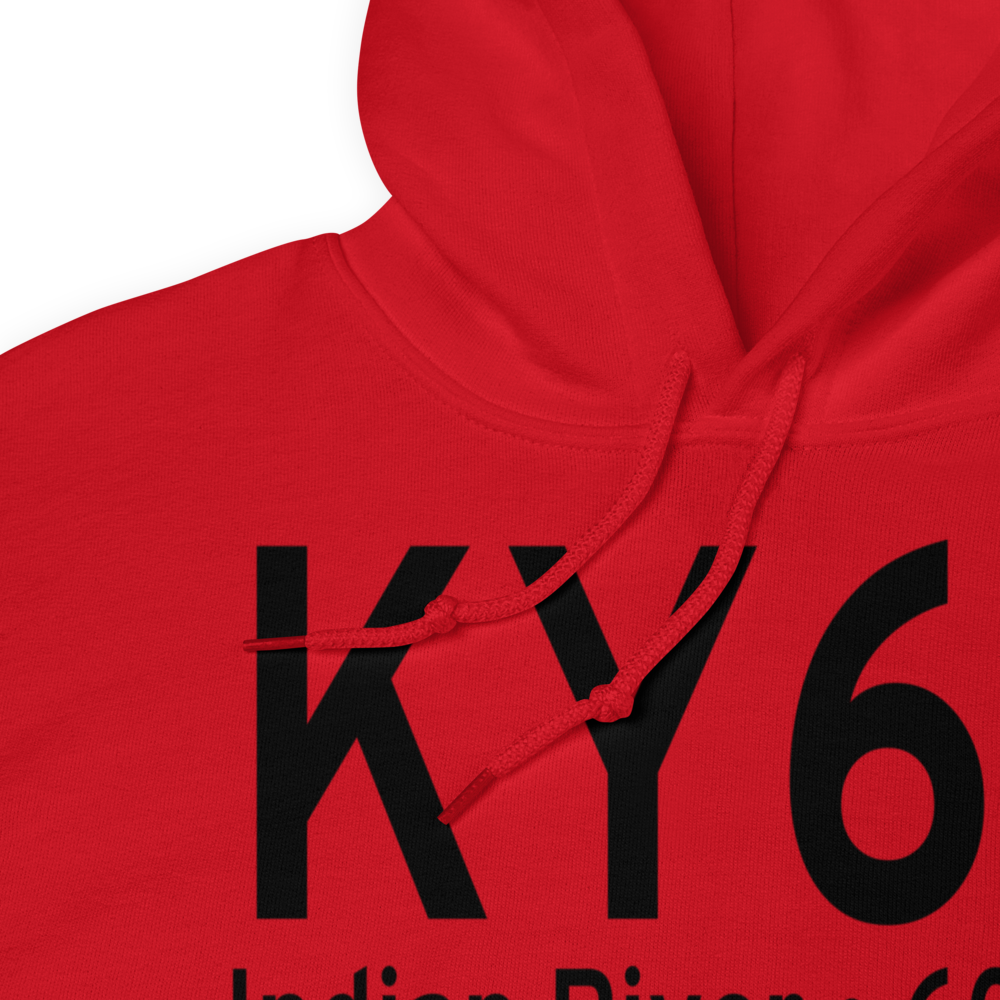 Campbell-Pratt Airport (KY65) ICAO Hoodie Sweatshirt 