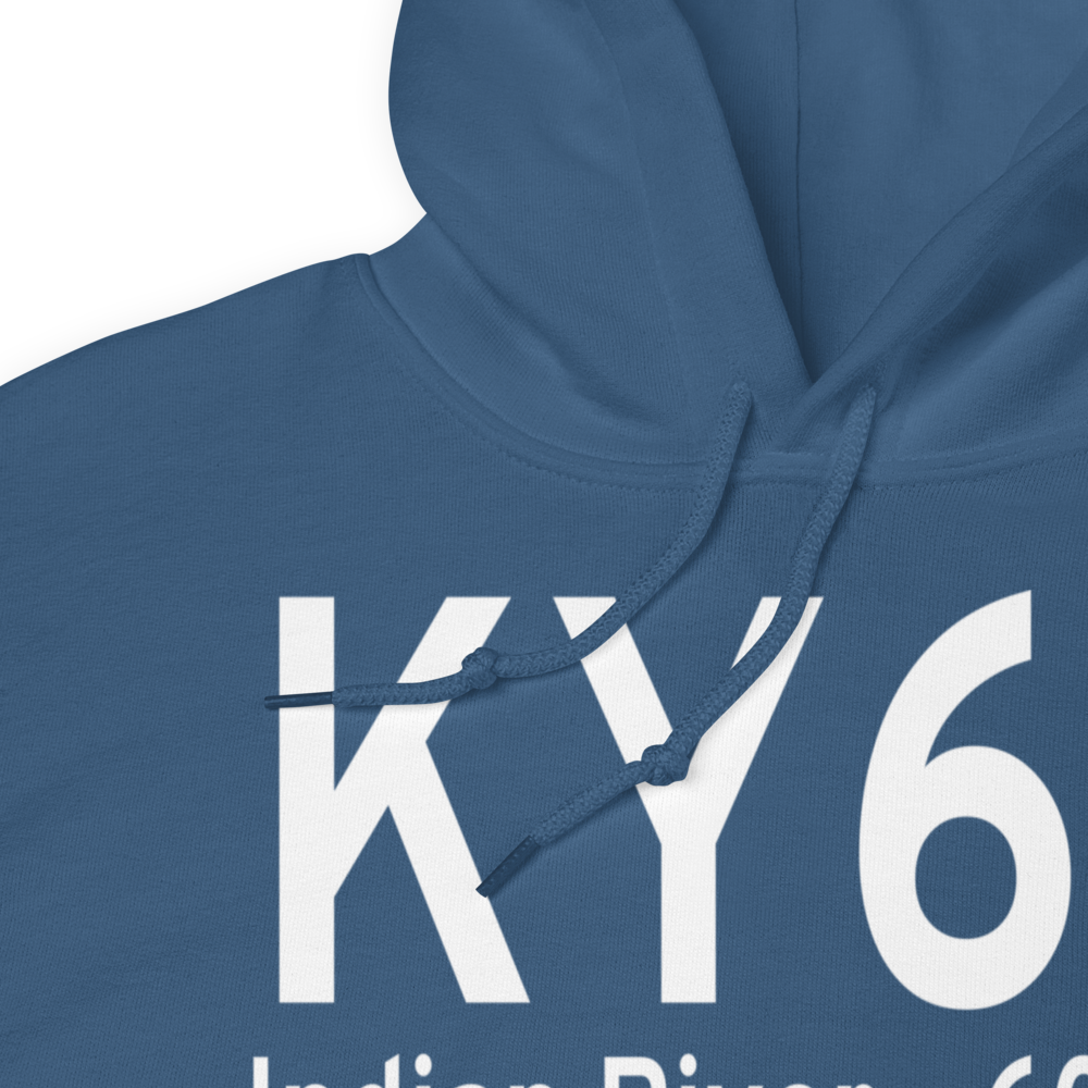 Campbell-Pratt Airport (KY65) ICAO Hoodie Sweatshirt 