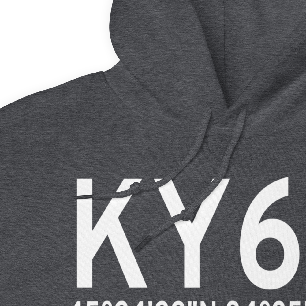 Campbell-Pratt Airport (KY65) ICAO Hoodie Sweatshirt 