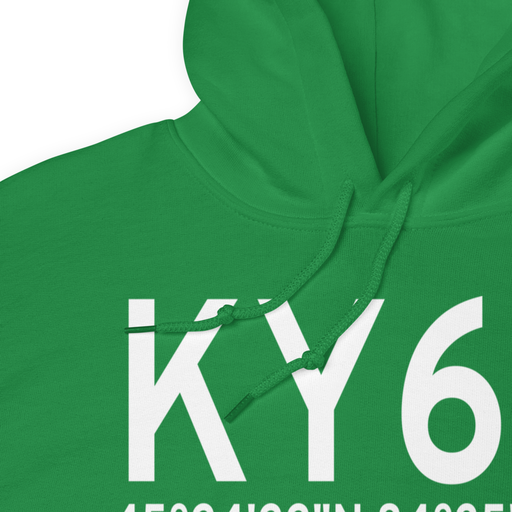 Campbell-Pratt Airport (KY65) ICAO Hoodie Sweatshirt 