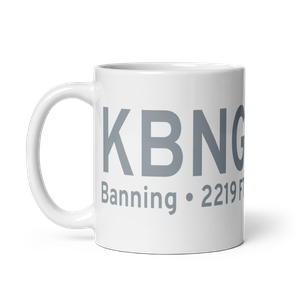 Banning Municipal Airport (KBNG) ICAO Mug