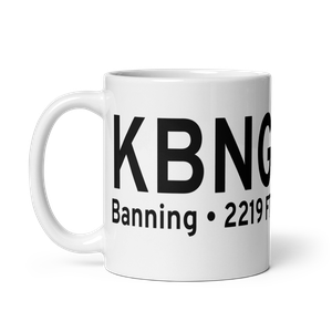 Banning Municipal Airport (KBNG) ICAO Mug