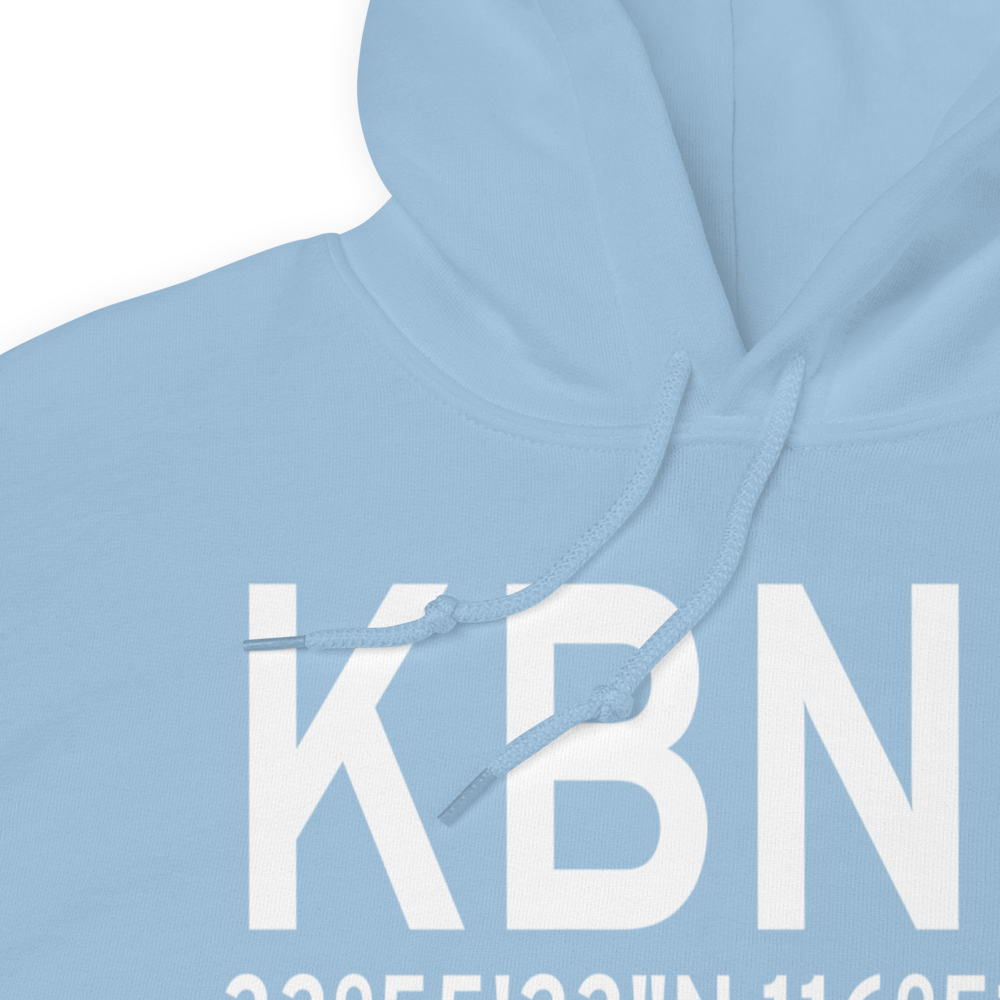 Banning Municipal Airport (KBNG) ICAO Hoodie Sweatshirt 