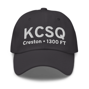 Creston Municipal Airport (KCSQ) ICAO Hat