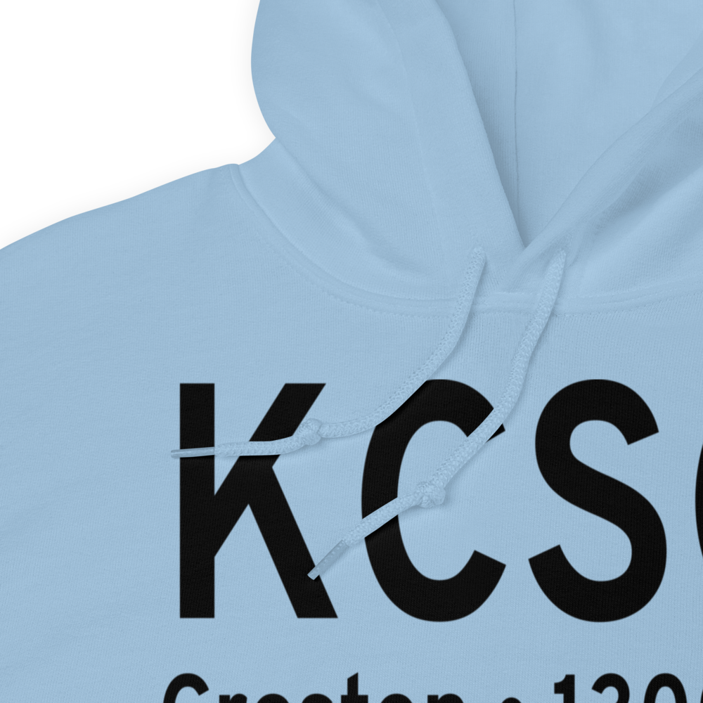 Creston Municipal Airport (KCSQ) ICAO Hoodie Sweatshirt 