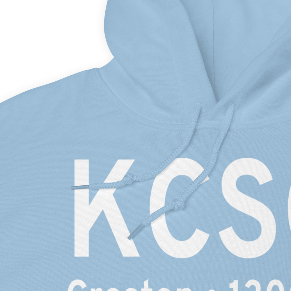 Creston Municipal Airport (KCSQ) ICAO Hoodie Sweatshirt 