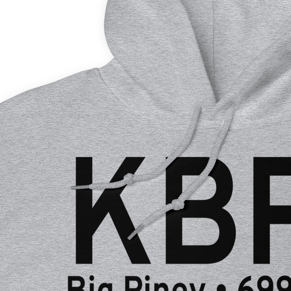 Miley Memorial Field (KBPI) ICAO Hoodie Sweatshirt 