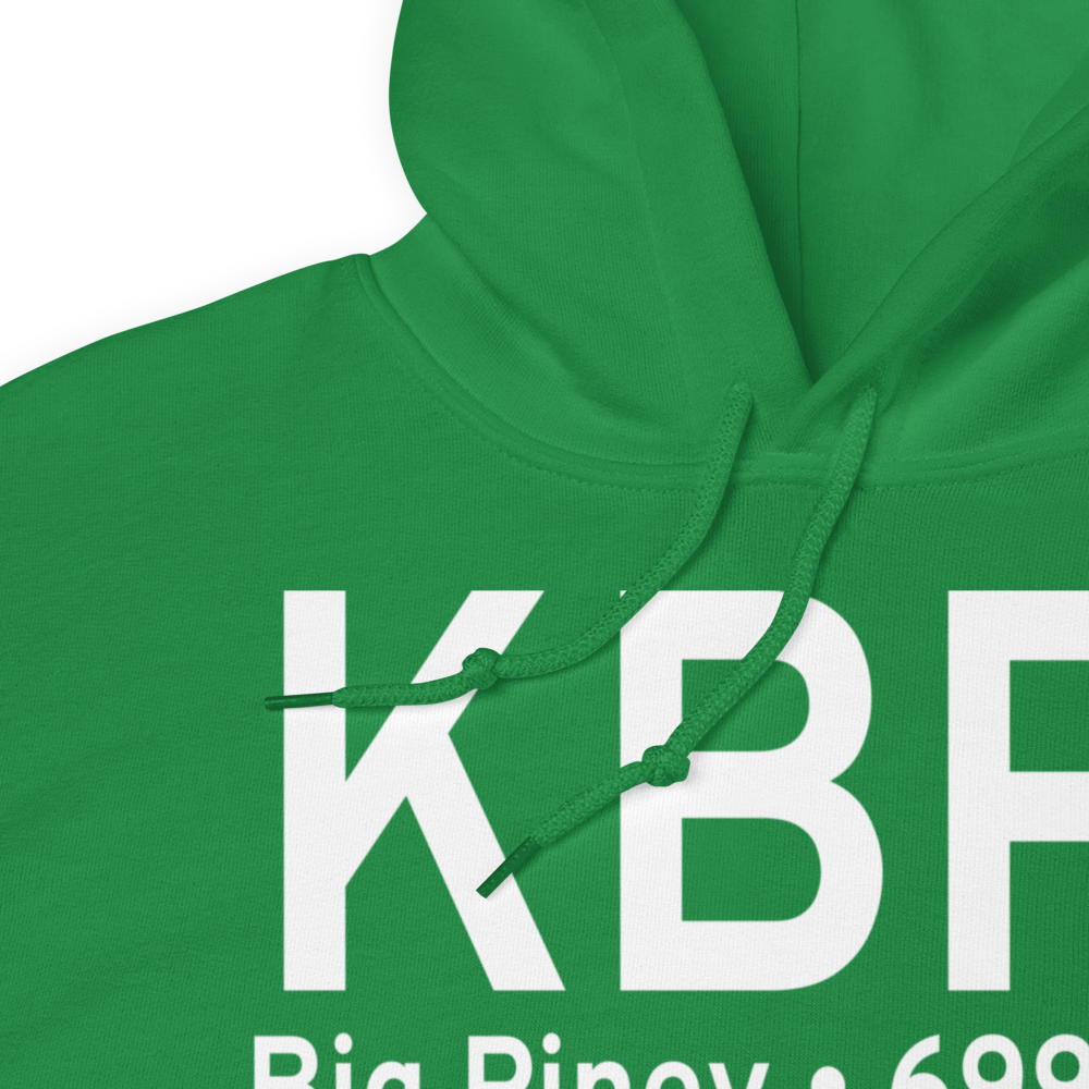 Miley Memorial Field (KBPI) ICAO Hoodie Sweatshirt 