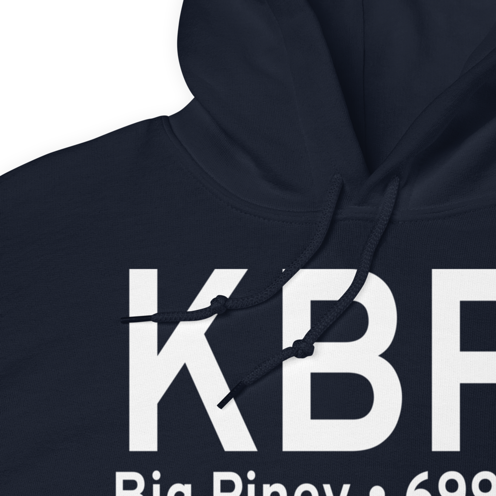 Miley Memorial Field (KBPI) ICAO Hoodie Sweatshirt 
