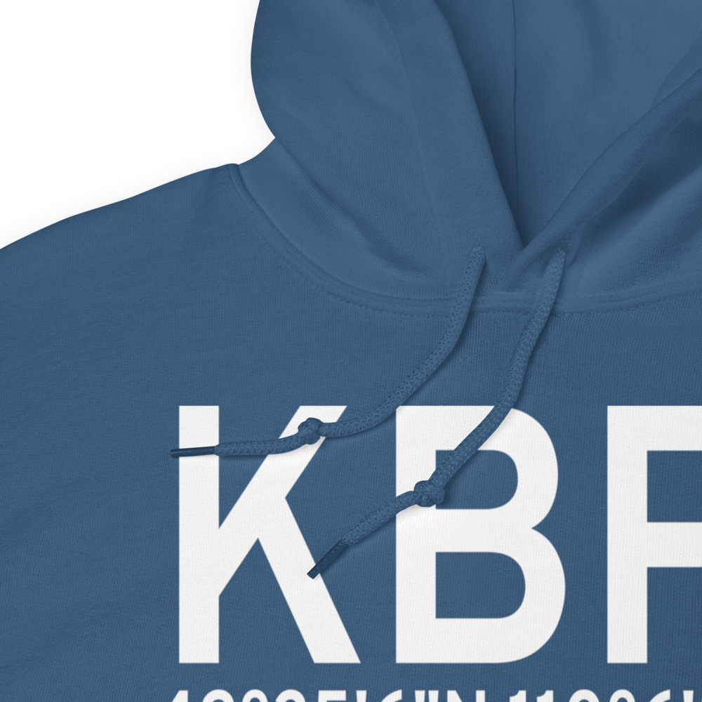 Miley Memorial Field (KBPI) ICAO Hoodie Sweatshirt 