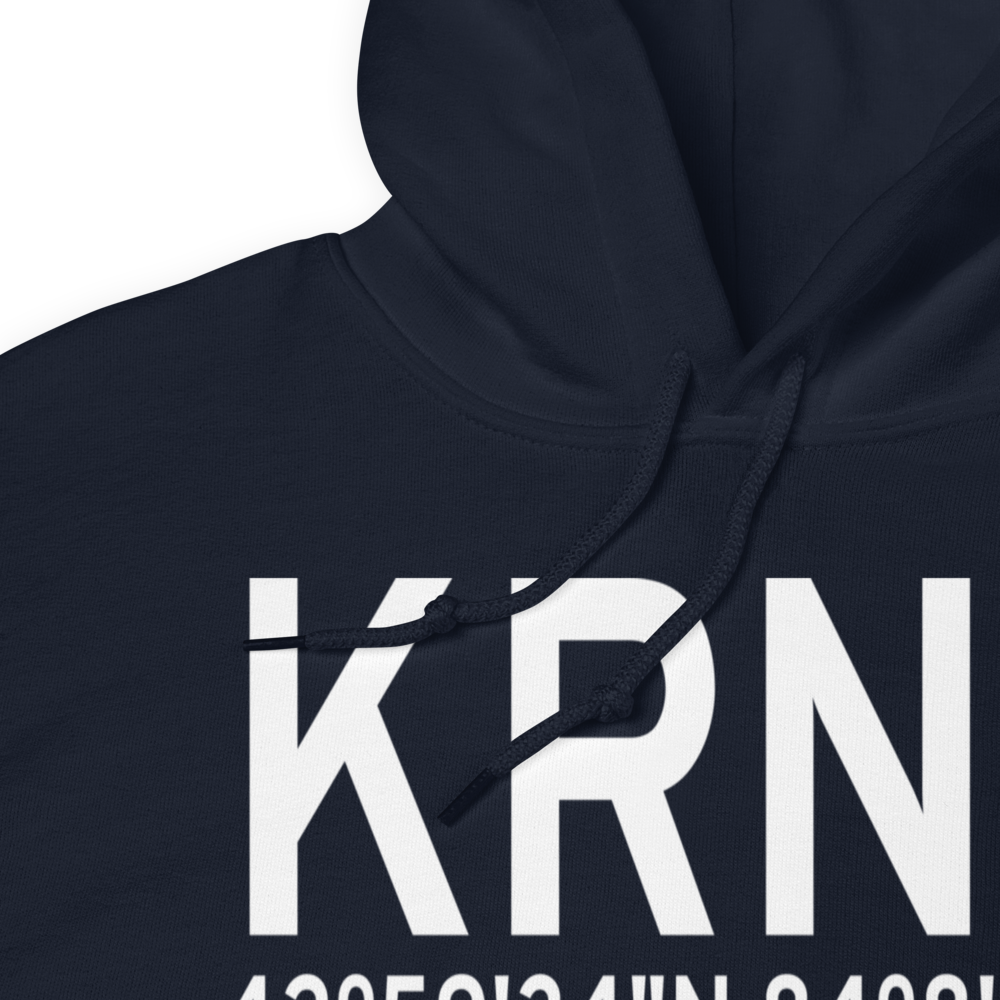 Owosso Community Airport (KRNP) ICAO Hoodie Sweatshirt 