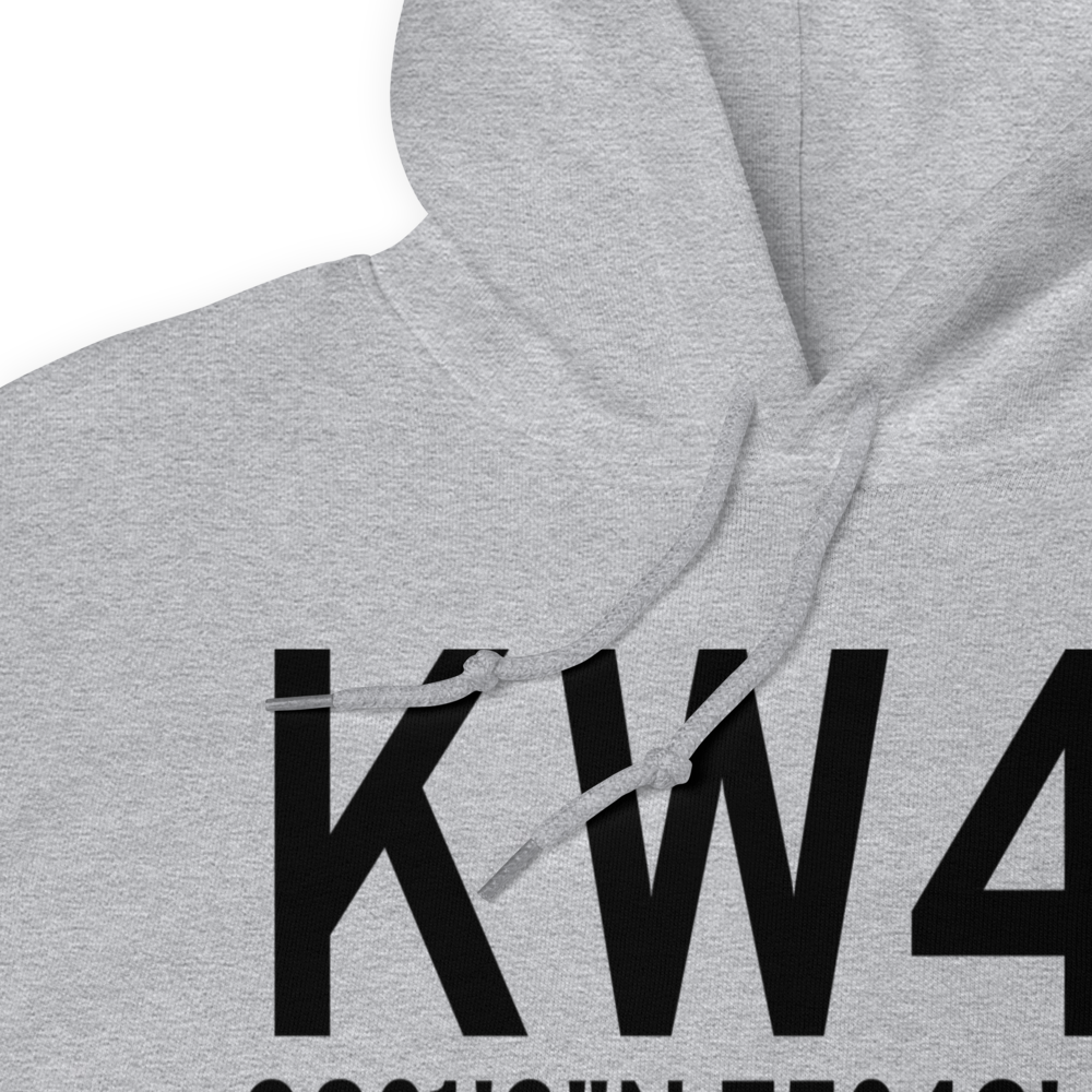 Crisfield Municipal Airport (KW41) ICAO Hoodie Sweatshirt 