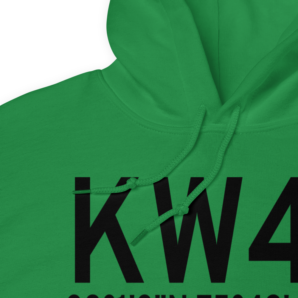 Crisfield Municipal Airport (KW41) ICAO Hoodie Sweatshirt 