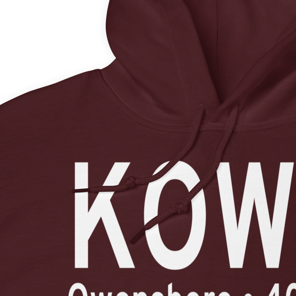 Owensboro Daviess County Airport (KOWB) ICAO Hoodie Sweatshirt 