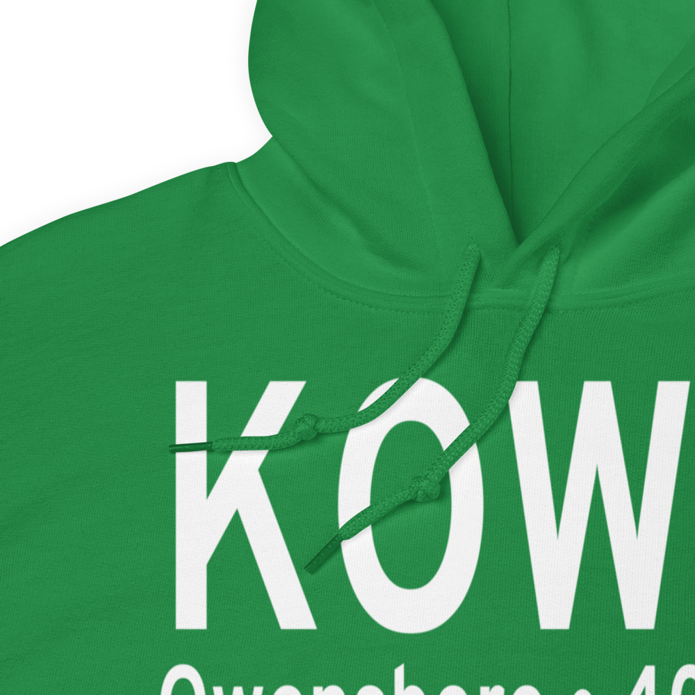 Owensboro Daviess County Airport (KOWB) ICAO Hoodie Sweatshirt 