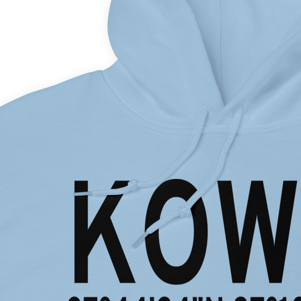 Owensboro Daviess County Airport (KOWB) ICAO Hoodie Sweatshirt 