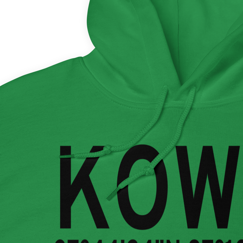 Owensboro Daviess County Airport (KOWB) ICAO Hoodie Sweatshirt 