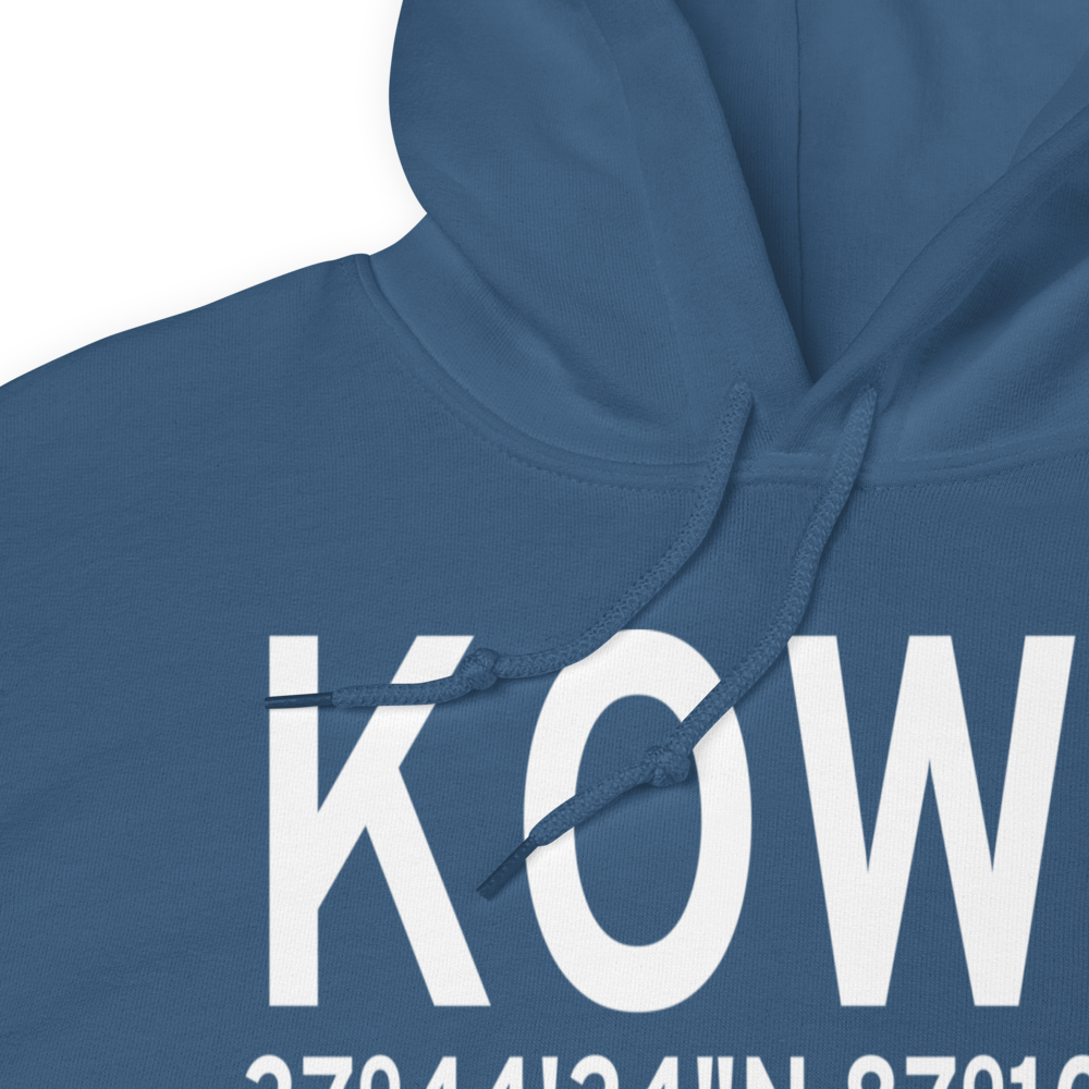 Owensboro Daviess County Airport (KOWB) ICAO Hoodie Sweatshirt 
