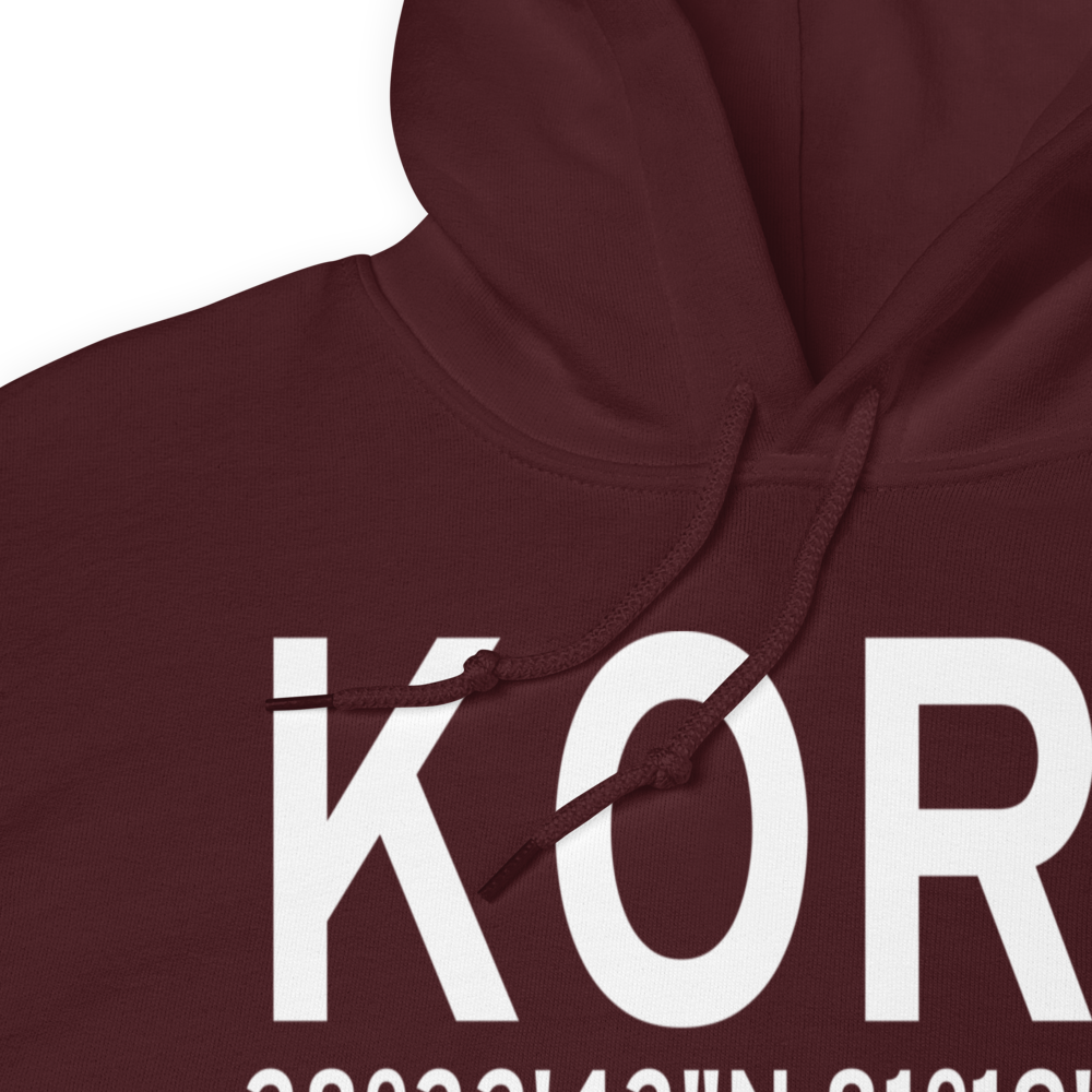 Orlando Executive Airport (KORL) ICAO Hoodie Sweatshirt 