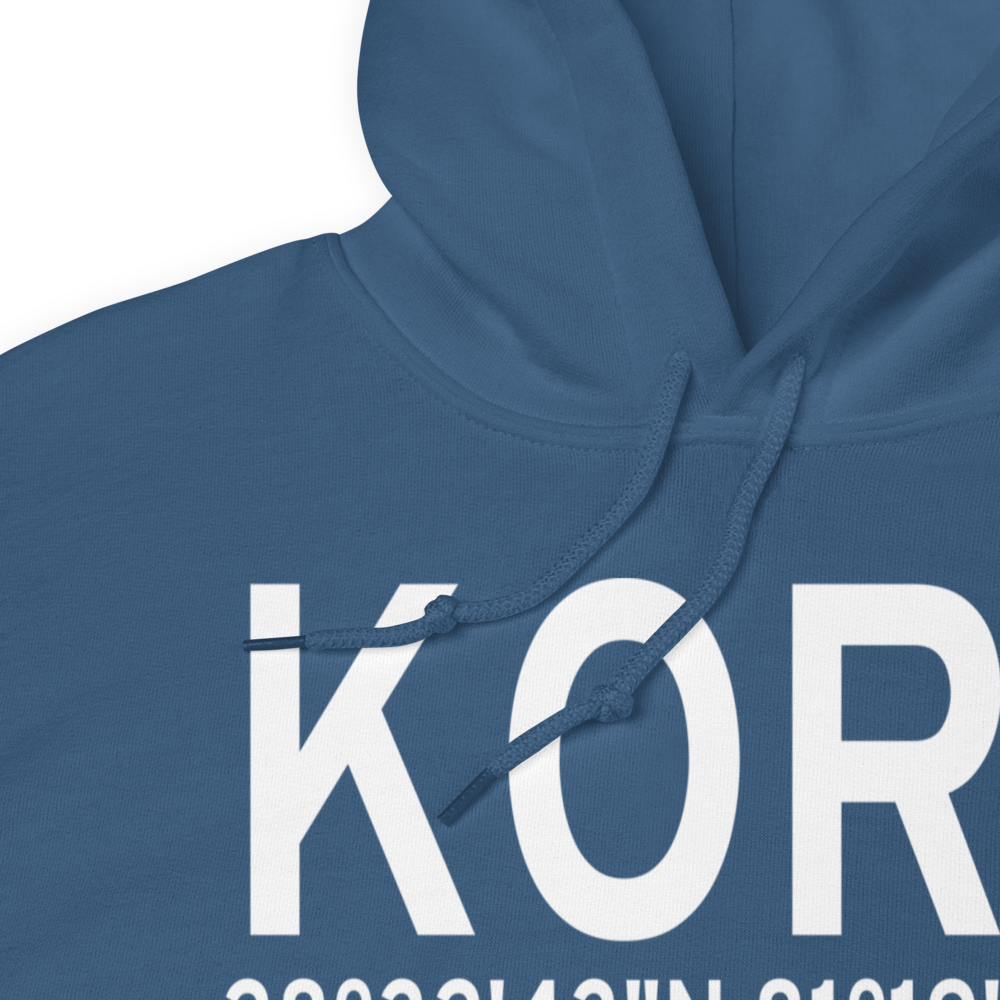 Orlando Executive Airport (KORL) ICAO Hoodie Sweatshirt 