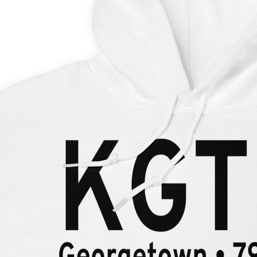 Georgetown Municipal Airport (KGTU) ICAO Hoodie Sweatshirt 