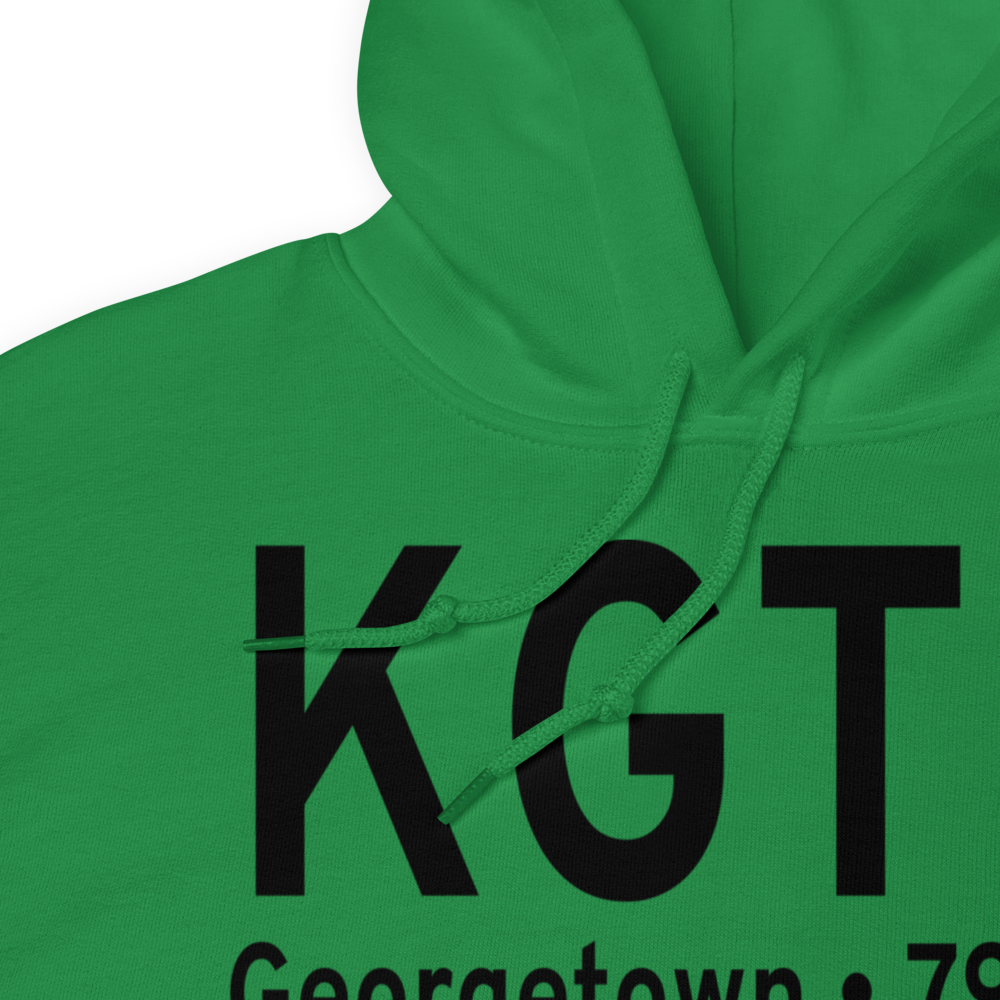 Georgetown Municipal Airport (KGTU) ICAO Hoodie Sweatshirt 