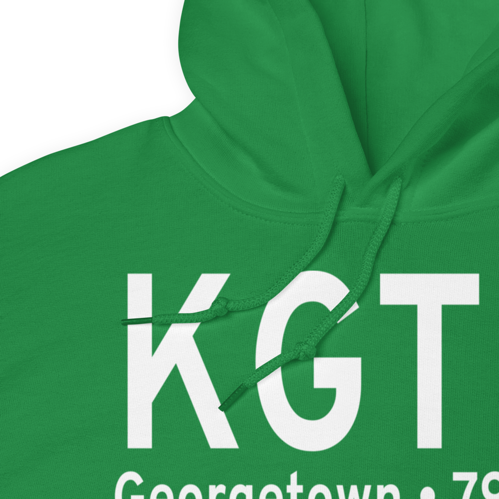 Georgetown Municipal Airport (KGTU) ICAO Hoodie Sweatshirt 