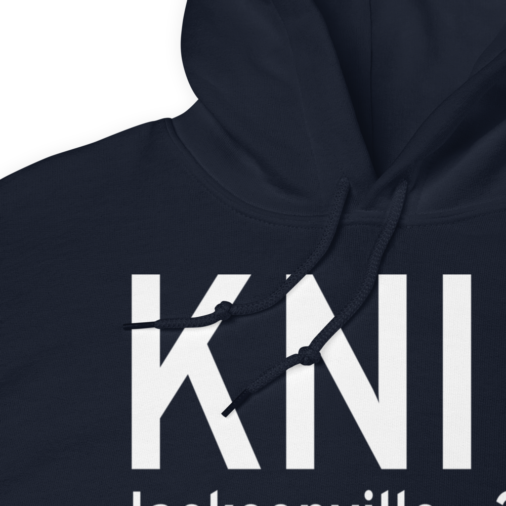 Jacksonville Naval Air Station (Towers Field) (KNIP) ICAO Hoodie Sweatshirt 