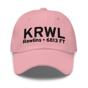 Rawlins Municipal Airport/Harvey Field (KRWL) ICAO Hat