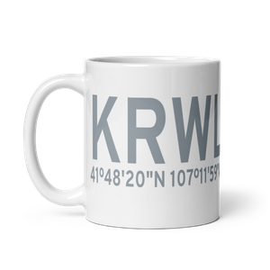 Rawlins Municipal Airport/Harvey Field (KRWL) ICAO Mug
