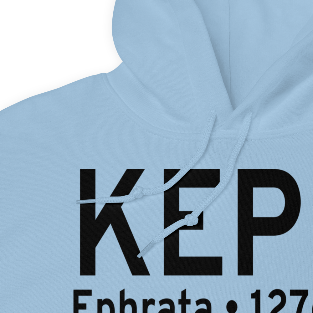 Ephrata Municipal Airport (KEPH) ICAO Hoodie Sweatshirt 