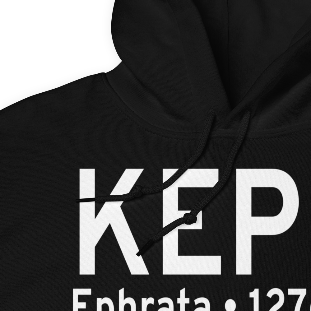 Ephrata Municipal Airport (KEPH) ICAO Hoodie Sweatshirt 
