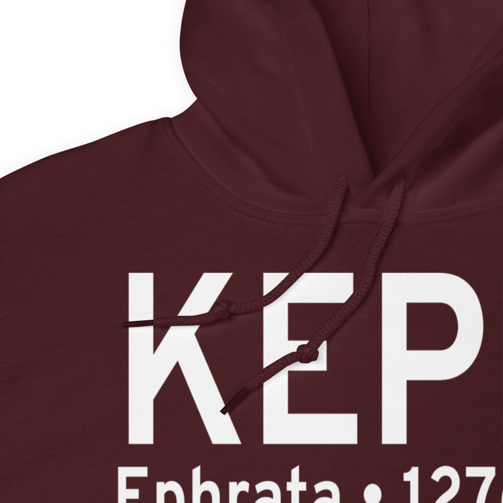 Ephrata Municipal Airport (KEPH) ICAO Hoodie Sweatshirt 