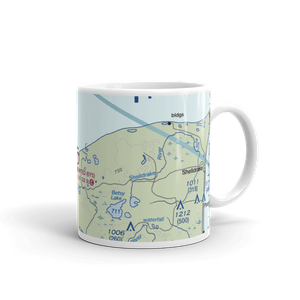 Two Hearted Airstrip (6Y5) VFR Sectional  Mug