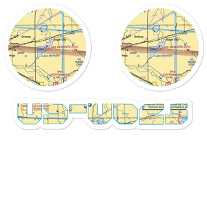 Lake Meredith Seaplane Base (CO1) VFR Sectional Sticker Pack