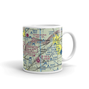 Twisted JS Airport (TX6) VFR Sectional  Mug