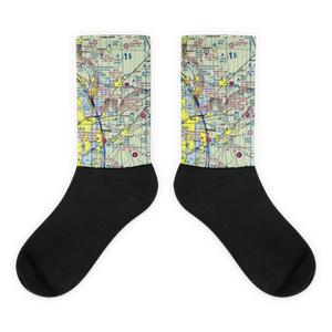 Twisted JS Airport (TX6) VFR Sectional Socks